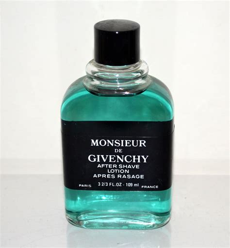 monsieur givenchy aftershave.